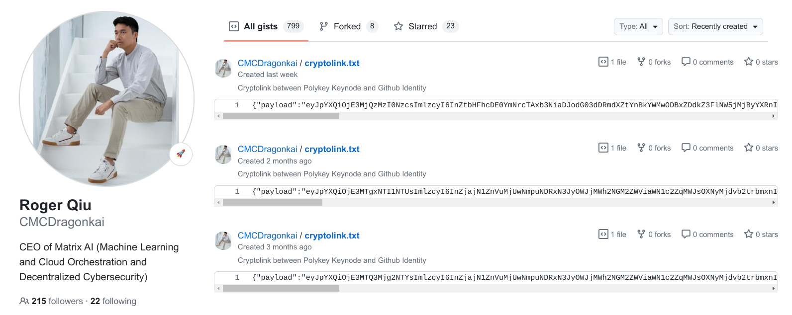 Github Cryptolinks